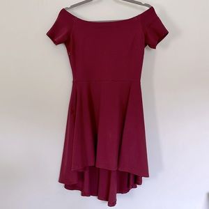 Sarin Mathews hi low cocktail dress Small